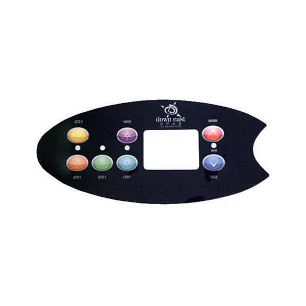 Overlay, Master Spa, 2010 Down East, 7-Button, 3-Pump : X509050 Sale