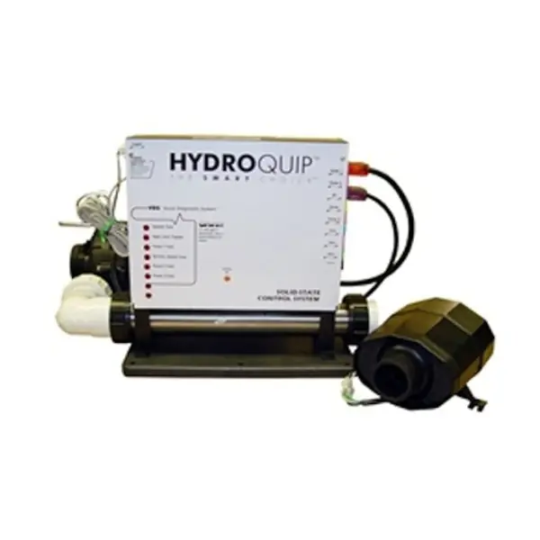 Latest Equipment System, HydroQuip ES4220, 5.5kW, Pump1- 4.0HP, Less Blower, Pump2 Ready w/Cords & Spaside : ES4220-K