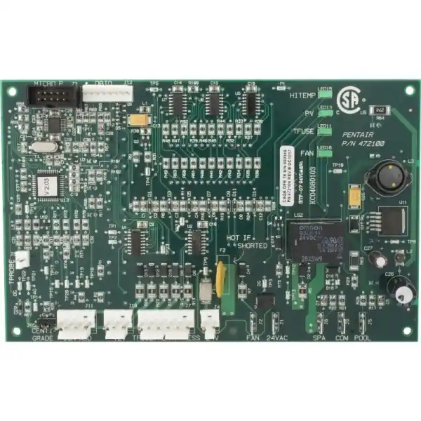 Time-Limited PCB, Pentair Minimax NT, DDTC Control : 472100