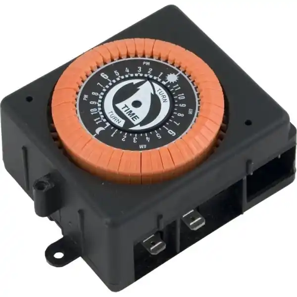 Hot Picks Timer, Intermatic, SPST, PB914 Panel Mount, 230v, 24hr : PB914N