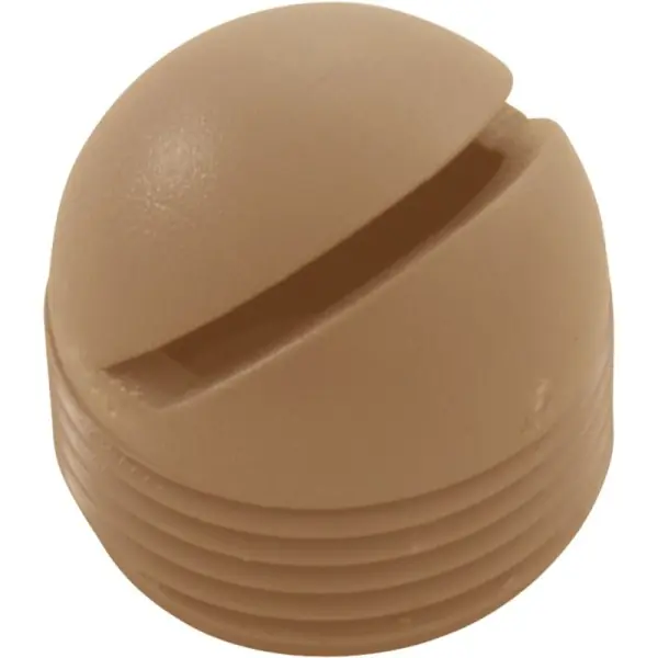3/4" Mip Round Aerator Slotted (Abs) Tan : 5558-109-000 Price Cut