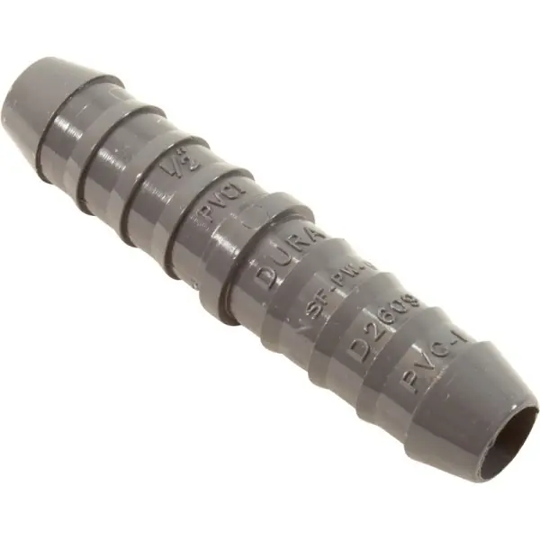 Barb Coupling 1/2"B X 1/2" B : 1429-005 While Supplies Last