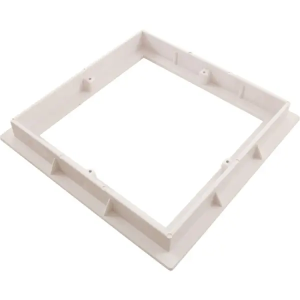Frame Grate, Waterway 9" X 9", White : 642-4710 New Arrival