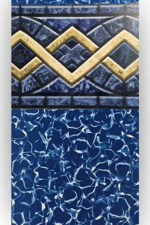 Fresh Stock Swimline 12' x 23' Oval Liberty 54" Above Ground Heavy Gauge Uni-Bead Liner, LI122354LTU25