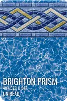 Flash Sale GLI Brighton Prism Above Ground Unibead Liner 18' Round 54" Wall, 05-0018RD-BPM-UB-54