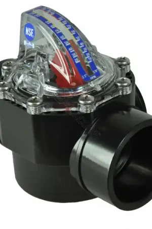 H2flow 2" - 2.50" Flowvis Flowmeter with Safety Flapper, FV-4 Factory Price