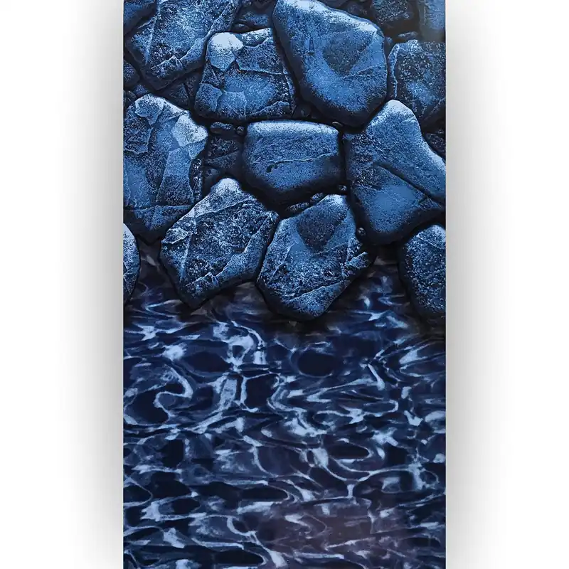 Popular Swimline 21' x 52" Round Boulder Swirl Unibead Above Ground Liner, LI2152BSU